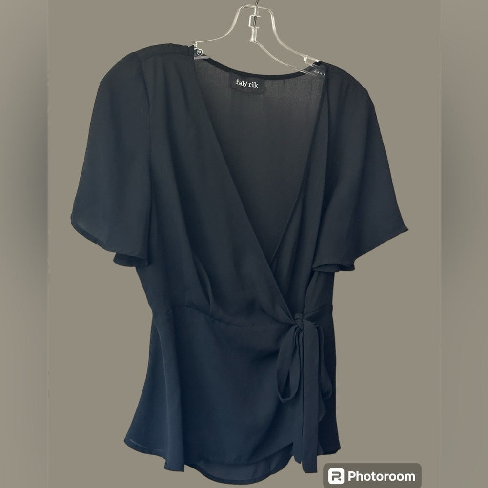 fab’rik Tie Wrap Blouse